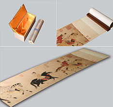 定西市馆藏书画复制博物馆书画复制服务